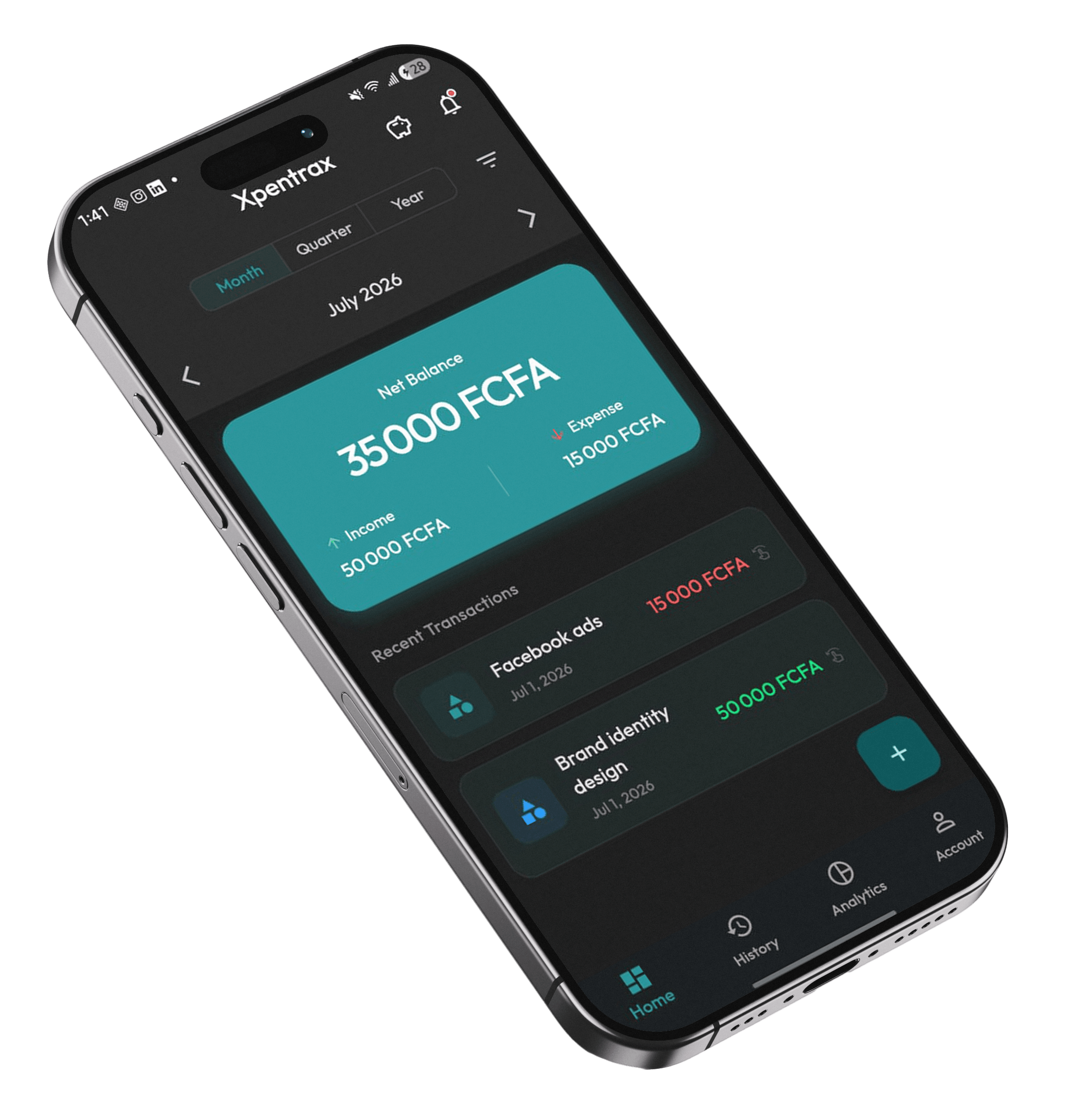 xpentrax home screen